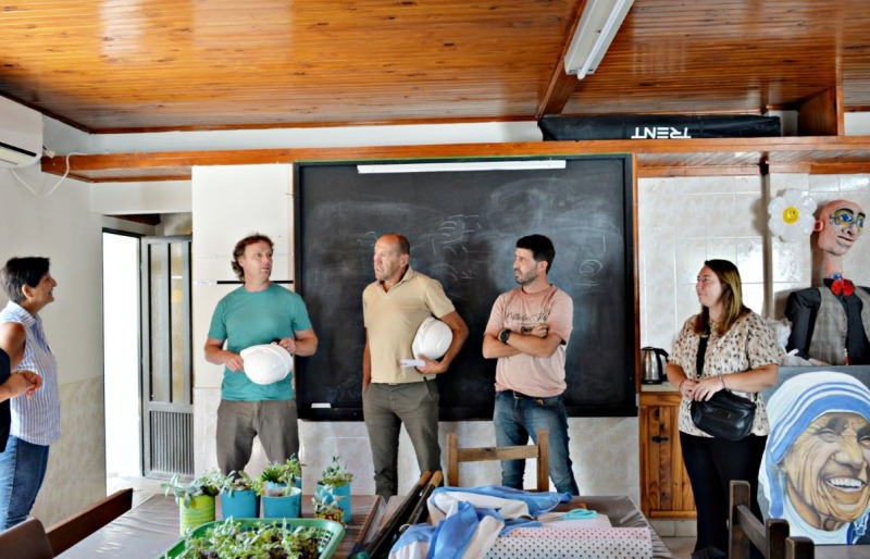 Obras de remodelaci�n en el Centro Madre Teresa de Calcuta